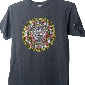 Crooks & Castles Black Graphic Tee